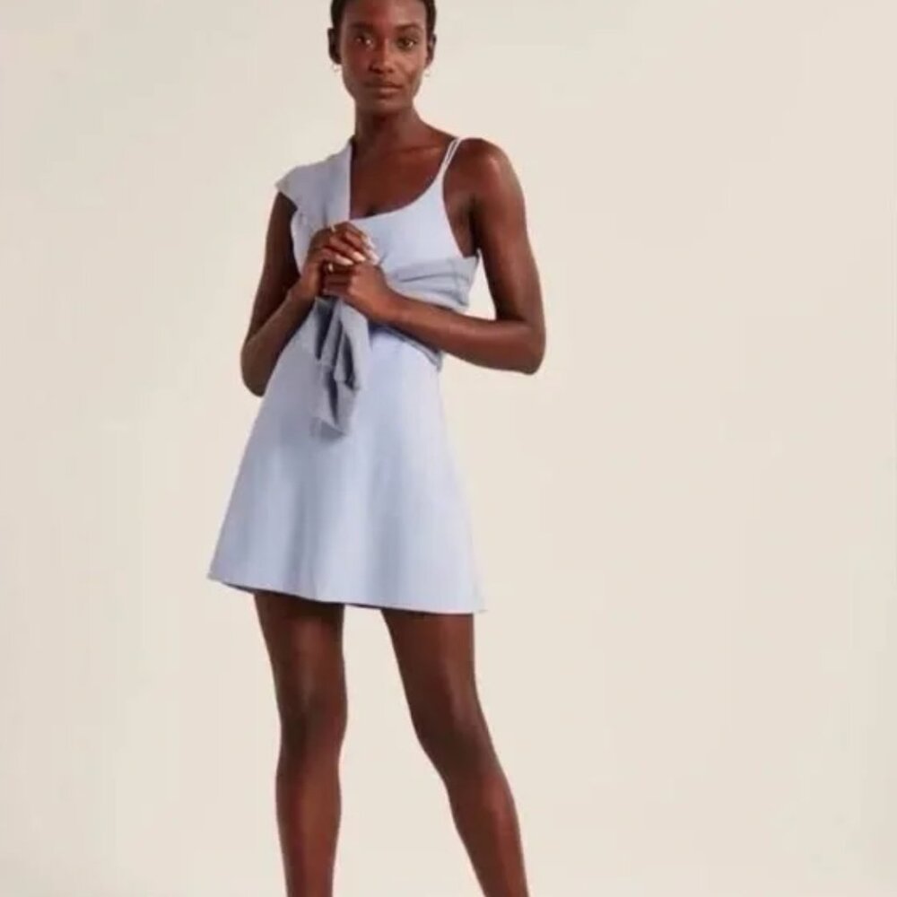 Abercrombie Traveler Dress - Blue - Small Petite
